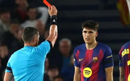 برشلونة يتصدر قائمة الأندية الأكثر طرداً في دوري أبطال أوروبا وماذا عن أدائه في الدوري الإسباني