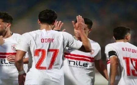 الزمالك يرتدي زيه الأساسي لمواجهة شباب بلوزداد الجزائري في ذهاب نصف نهائي الكونفيدرالية غدا