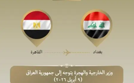 وزير الخارجية يزور العراق لمناقشة التطورات الإقليمية الهامة