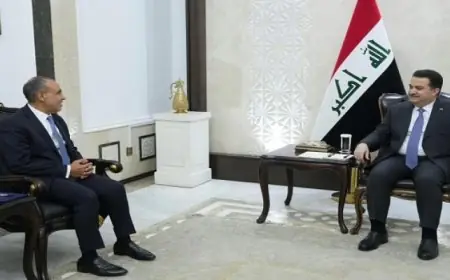 وزير الخارجية ينقل رسالة من الرئيس السيسى إلى رئيس وزراء العراق حول آخر التطورات في المنطقة