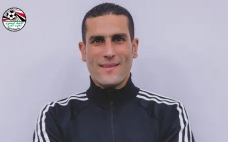 اتحاد الكرة يكشف عن طاقم حكام مباراة الأهلي وسموحة في الدوري المصري