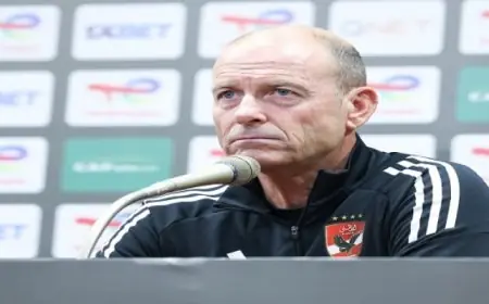 توروب يكشف عن تشكيلة الأهلي لمباراة سموحة غدا في الدوري الممتاز