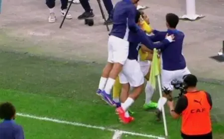 الزمالك يقترب من الفوز بتقدمه على شباب بلوزداد بهدف بيزيرا في الشوط الأول