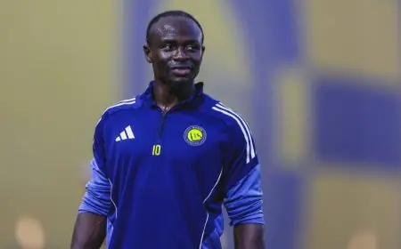 ساديو ماني يحتفل بعيد ميلاده في النصر بحضور رونالدو وسط أجواء كأس إفريقيا