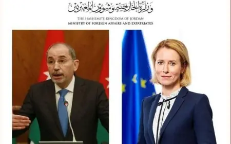 الأردن والاتحاد الأوروبي يتعاونان لوقف إطلاق النار في لبنان وتنسيق المساعدات الإنسانية