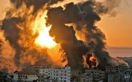 استشهاد 3 مدنيين في غارات جوية إسرائيلية مكثفة على قضاء النبطية بجنوب لبنان