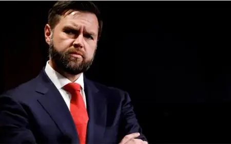 نائب الرئيس الأمريكي جي دي فانس يتوجه إلى باكستان لقيادة وفد مفاوضات مع إيران