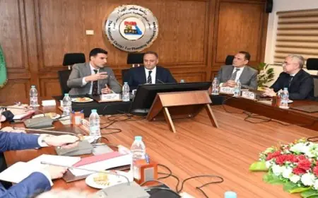 وزير الصناعة يستعرض مع هيئة تخطيط أراضي الدولة سبل تعزيز حوكمة الأراضي للمشاريع الصناعية