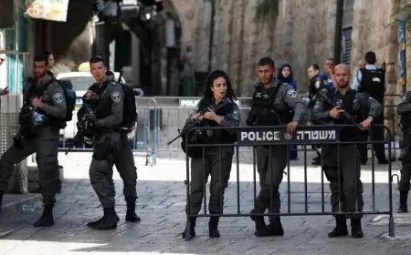 الاحتلال الإسرائيلي يحول القدس إلى ثكنة عسكرية مع احتفالات سبط النور