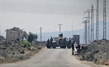 إسرائيل تقوم باعتقال اثنين من السوريين بعد توغلها في ريف القنيطرة الجنوبي