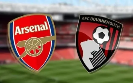 شاهد البث المباشر لمباراة آرسنال ضد بورنموث في الدوري الإنجليزي الممتاز