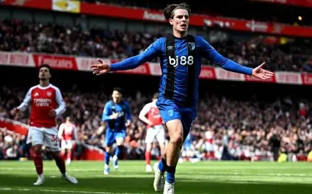 بورنموث يحقق مفاجأة مدوية ضد أرسنال ويشعل المنافسة على لقب الدوري الإنجليزي