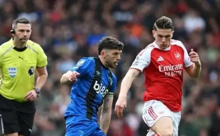 ترتيب الدوري الإنجليزي بعد خسارة أرسنال المفاجئة أمام بورنموث