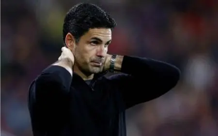 أرتيتا يؤكد أن خسارة أرسنال أمام بورنموث كانت ضربة مؤلمة في ظل الأداء السيئ للفريق