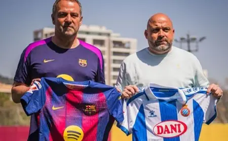 تشكيلة برشلونة وإسبانيول ليفاندوفسكي يشعر بالاستياء بعد جلوسه على مقاعد البدلاء