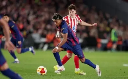 لامين يامال يتألق في قيادة هجوم برشلونة ضد إسبانيول في الدوري الإسباني