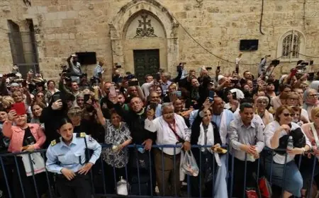 الأردن يبادر بإدانة هجمات شرطة الاحتلال ضد المسيحيين في القدس خلال احتفالات سبت النور