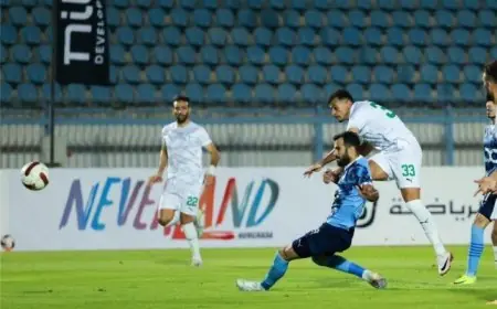 بيراميدز يتعثر بالتعادل أمام المصري في الدوري الممتاز ويمنح هدية للقطبين فيديو
