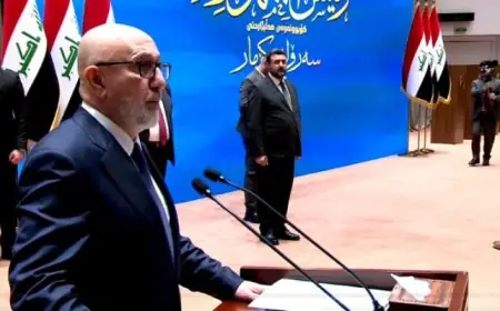 الرئيس العراقي المنتخب يؤكد التزامه بمبدأ العراق أولاً ويعزز جهود إنهاء الحرب