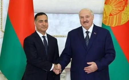 السفير المصري يقدم أوراق اعتماده سفيراً فوق العادة في بيلاروس لتعزيز العلاقات الثنائية