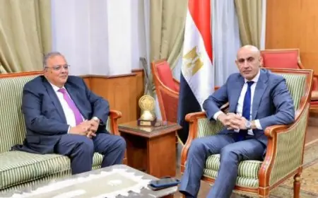 وزير التعليم يلتقي رئيس المجلس القومي لحقوق الإنسان لتعزيز التعاون المشترك