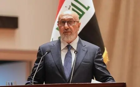 نزار آميدي يبدأ مهام رئاسته لجمهورية العراق خلال احتفالية رسمية في قصر بغداد