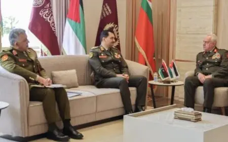 الأردن وليبيا يعززان التعاون العسكري ويعملان على رفع مستوى الجاهزية الأمنية