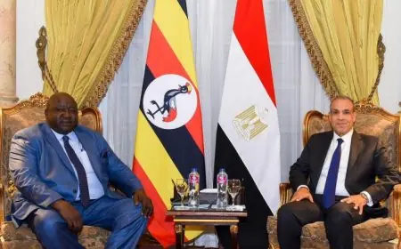 وزير الخارجية يؤكد على نمو العلاقات الثنائية القوية بين مصر وأوغندا