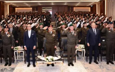 فيديو حفل ختام دورة التعايش لطلاب جامعة عين شمس في الأكاديمية العسكرية