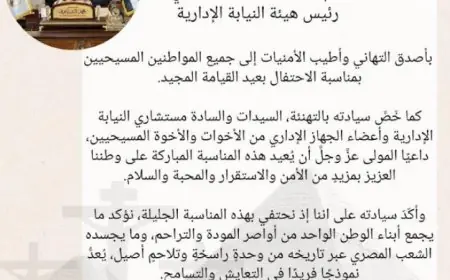 رئيس النيابة الإدارية يؤكد على وحدة وتلاحم الشعب المصري عبر التاريخ