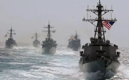 الشبكة الأمريكية تكشف عن بدء تطبيق الحصار البحري الأمريكي على الموانئ الإيرانية