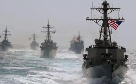 ترامب ينبه السفن الإيرانية من تهديد الحصار الأمريكي في مضيق هرمز