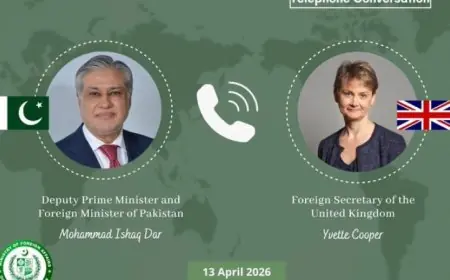 باكستان وبريطانيا تناقشان آخر مستجدات مفاوضات واشنطن وطهران