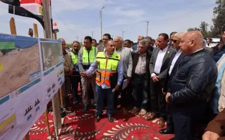 وزير النقل يستعرض مشاريع تنموية وخدمية جديدة في شمال سيناء