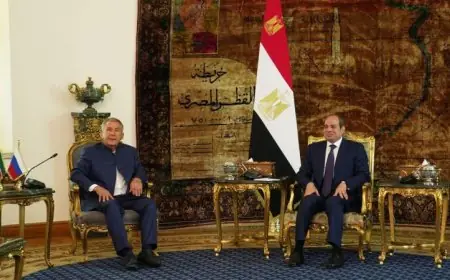 الرئيس السيسي يثني على العلاقات الاستراتيجية المتميزة بين مصر وروسيا الاتحادية