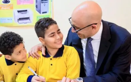 وزير التربية والتعليم يتفقد مدارس الحوامدية والبدرشين في جولة ميدانية مثيرة