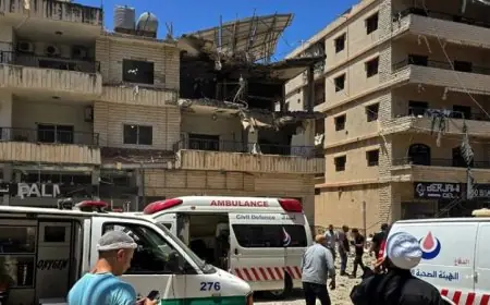 استشهاد وإصابة 9 مسعفين في استهداف ثلاثي من الاحتلال الإسرائيلي جنوب لبنان