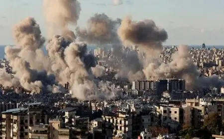 غارات إسرائيلية مكثفة تضرب بلدات جنوب لبنان وتؤدي إلى سقوط قتيل في عين بعال