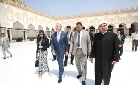 أمير رومانيا يزور الجامع الأزهر ويثني على مساهمته في تعزيز الفكر المعتدل