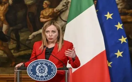 رئيسة وزراء إيطاليا تعبر عن سعادتها بوقف إطلاق النار بين لبنان وإسرائيل