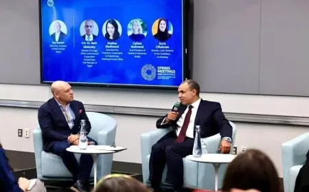 وزير الخارجية يتحدث في جلسة البنك الدولي حول دور التكنولوجيا والذكاء الاصطناعي في التنمية الاقتصادية