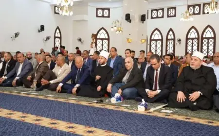 وزير الأوقاف ومحافظ القاهرة ورئيس الوطنية للإعلام يشاركون في صلاة الجمعة تعزز قيم الوحدة الوطنية