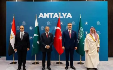 وزراء خارجية مصر وتركيا وباكستان والسعودية يناقشون المفاوضات الأمريكية الإيرانية في لقاء هام