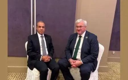 وزير الخارجية يناقش مع نظيره الأوكراني تعزيز الروابط الثنائية وتطوير العلاقات التجارية