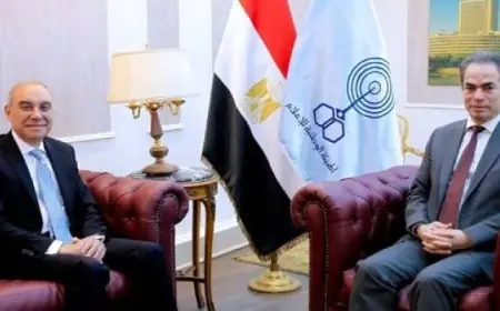 رئيسا الوطنية للإعلام والاستعلامات يتعاونان لتعزيز الرسالة الإعلامية للدولة