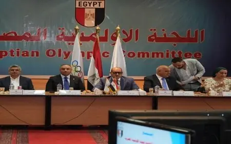 الجمعية العمومية للجنة الأولمبية توافق بالإجماع على لائحة النظام الأساسي الميثاق الأولمبي المصري