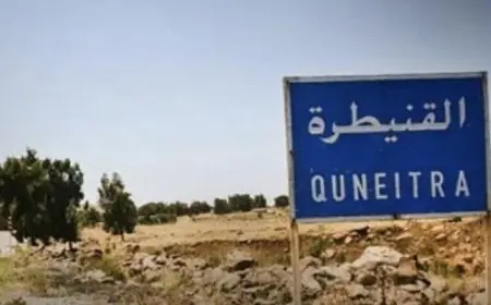 قوة الاحتلال الإسرائيلي تستقر داخل غرف مسبقة الصنع في ريف القنيطرة بسوريا