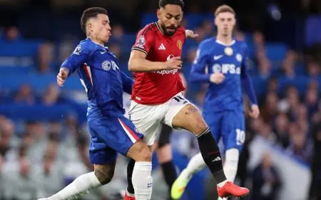 مانشستر يونايتد يخطف التقدم على تشيلسي في الشوط الأول بهدف كونيا