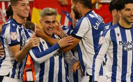 ريال سوسيداد يسجل أسرع هدف في تاريخ نهائي كأس الملك ضد أتلتيكو مدريد