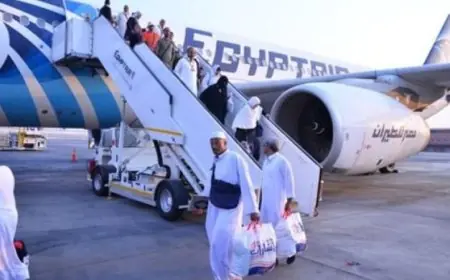 بدء وصول حجاج بيت الله الحرام إلى السعودية عبر المطارات والموانئ البحرية